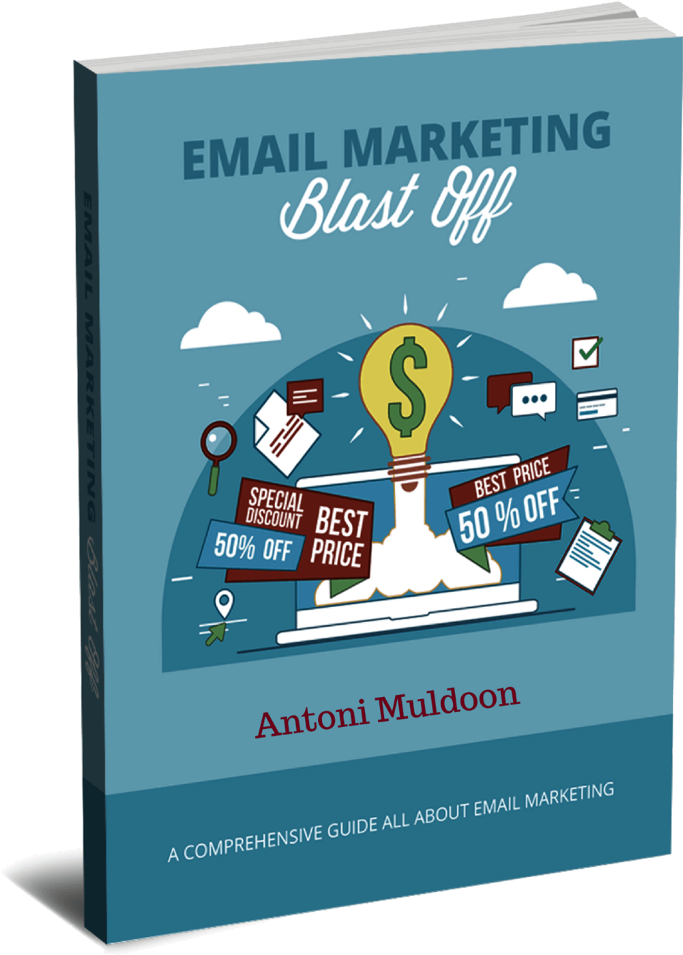Email Marketing Blast Off - Graphic Design (1410x2250), Png Download