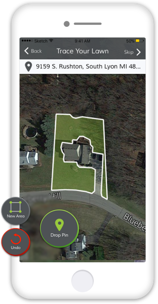 How Lawnguru Works - Lawnguru On Demand Lawn Mowing (318x610), Png Download