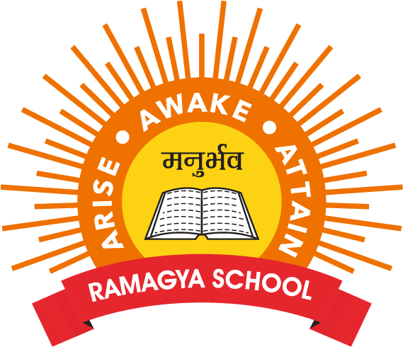 Ramagya School Ramagya School - Ramagya School Noida Logo (568x524), Png Download