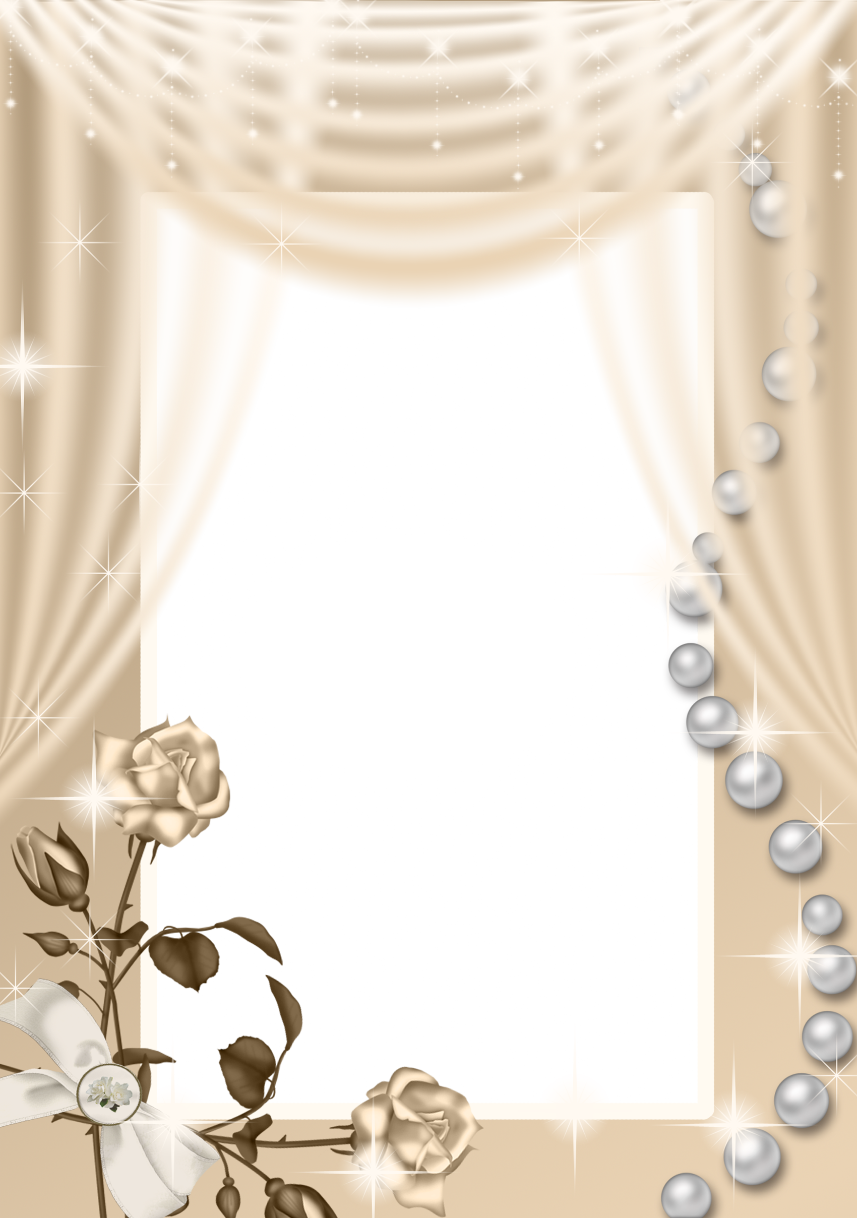 Rose Frame, Flower Frame, Png Photo, Borders And Frames, - Picture Frame (1700x2416), Png Download