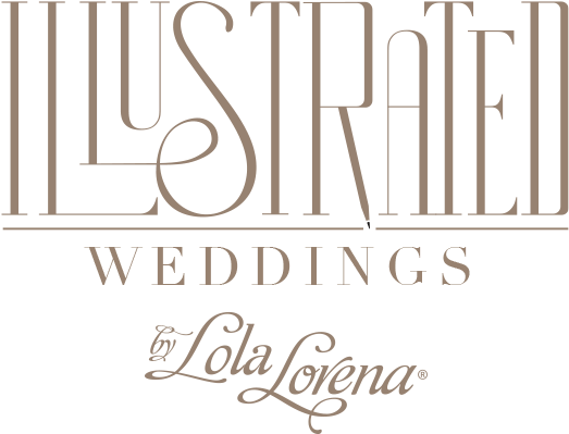Illustrated Weddings By Lola Lorena - Your London Wedding Magazine (600x450), Png Download