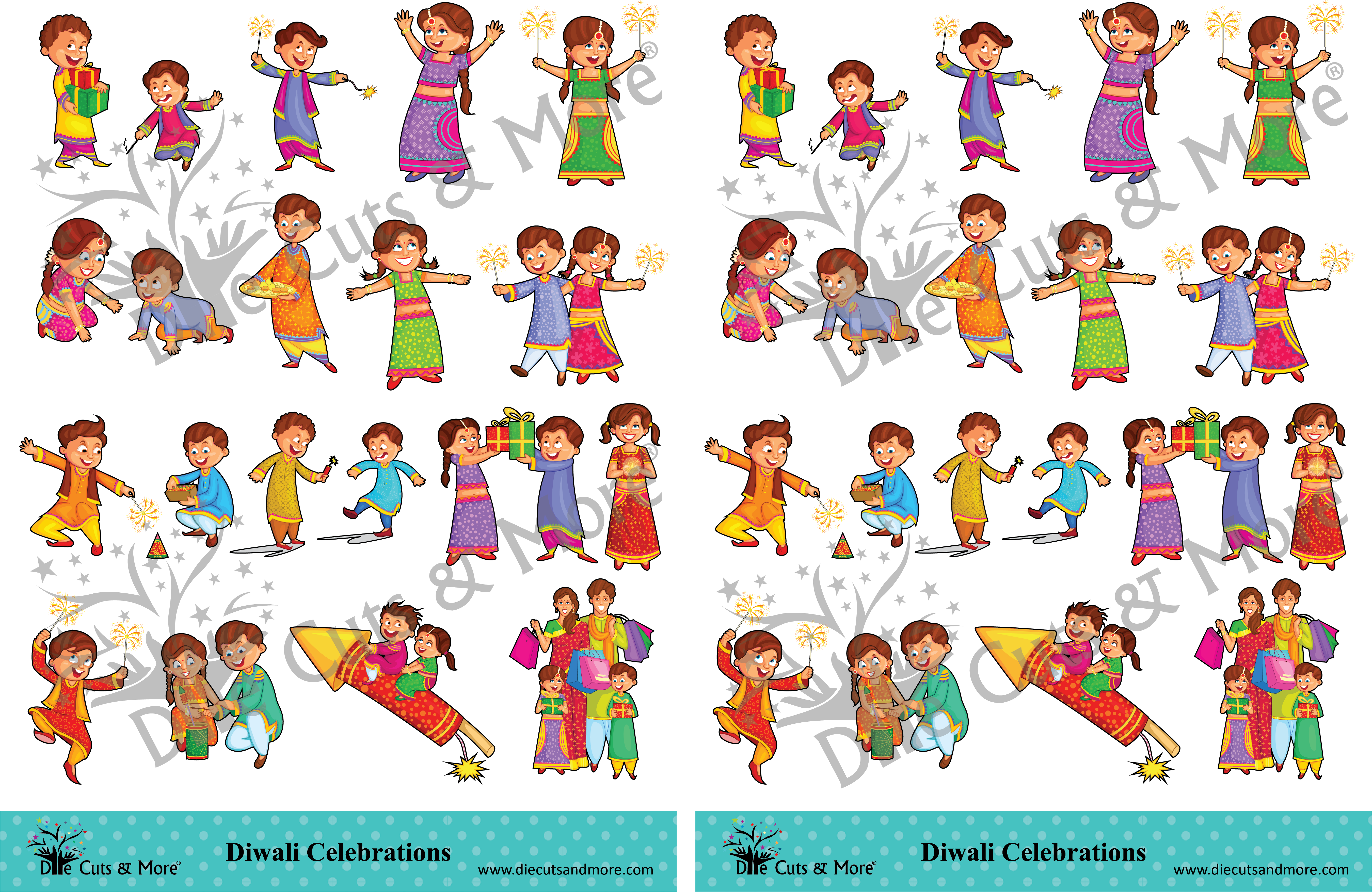 Diwali Celebrations - Png Diwali Celebrations (5545x3590), Png Download