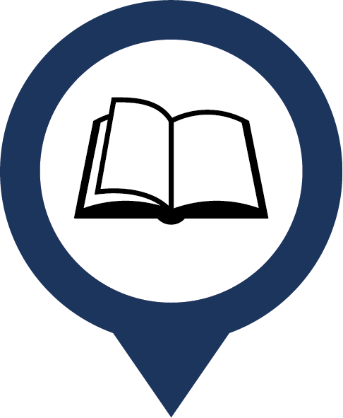 Website Buttons Resources - Icoon Boek (486x591), Png Download