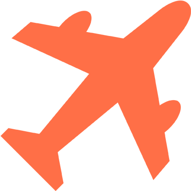 Flight - Black Transparent Aircraft Icons (600x400), Png Download