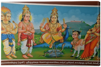 Paintings In Sri Mariamman Hindu Temple In Singapore - Sri Mariamman Temple, Singapore (400x400), Png Download