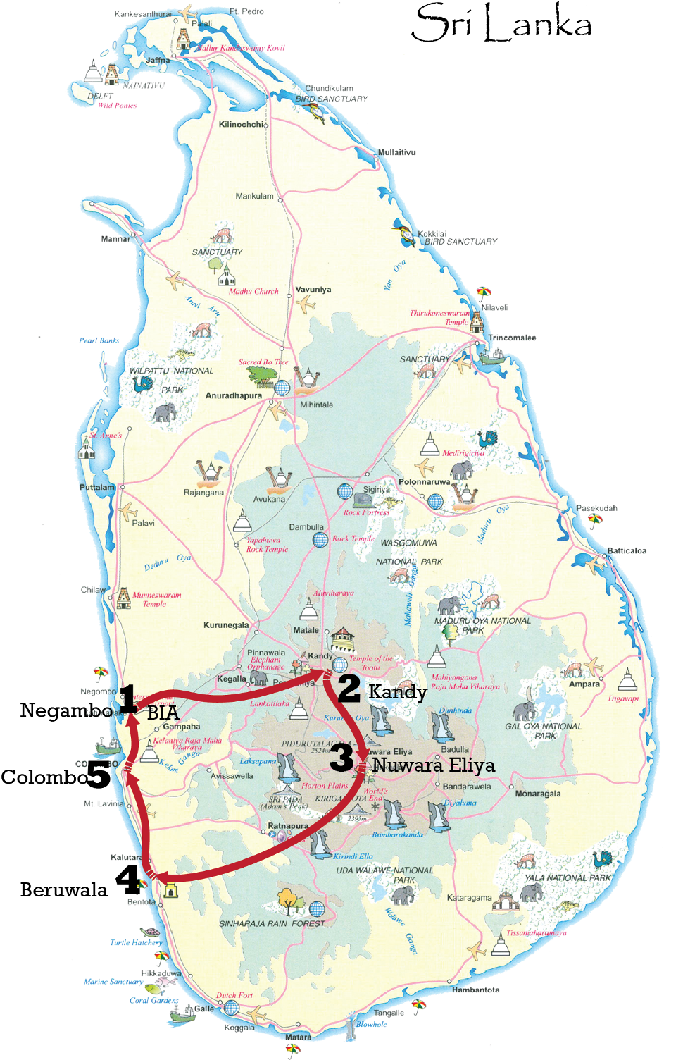 Sri Lanka Map (1000x1568), Png Download