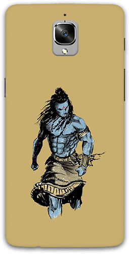 Angry Lord Rama Oneplus 3t Mobile Back Case - Mahadev T Shirt (600x600), Png Download