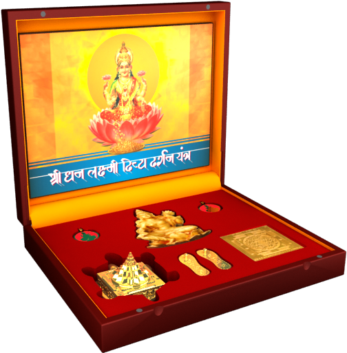 Shri Dhan Laxmi Yantra Attracts Wealth Towards The - Shri Dhan Laxmi Yantra (720x576), Png Download