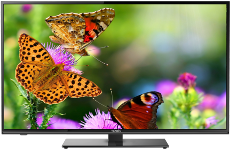 40 Inch Full Hd Led Tv - Allah Name Of Flower (500x318), Png Download