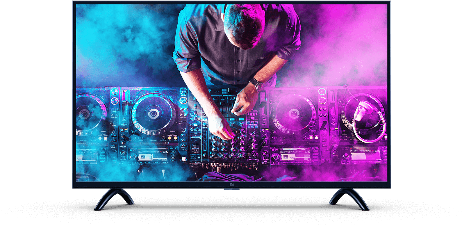 Mi Led Smart Tv 4a 80 Cm - Mi 32 Inch Led Tv Png (1600x820), Png Download