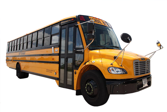 School Buses - 2018 School Busses (650x433), Png Download