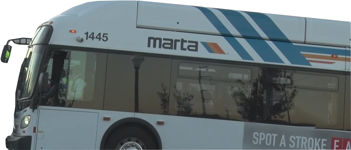 Marta Bus Png - Georgia Dome Bus Meme (1381x798), Png Download