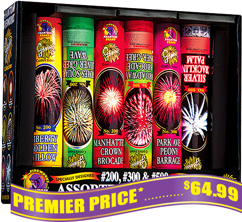 Grucci Shells Power Pack Fireworks Tubes - Fireworks By Grucci (500x500), Png Download