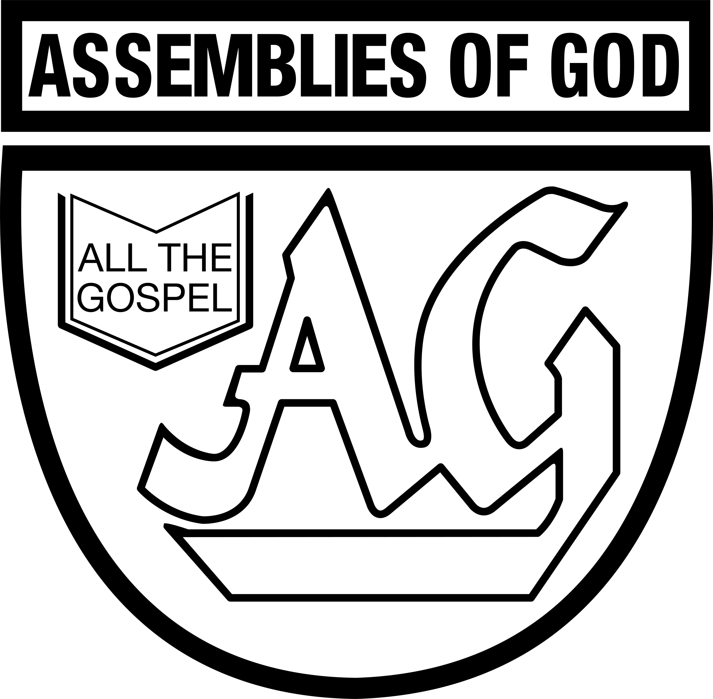 Assemblies Of Logo Png Transparent Svg Freebie - Assemblies Of God Logo Png (2400x2353), Png Download