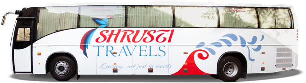 Volvo Bus Rental In Bangalore - Bus (640x189), Png Download