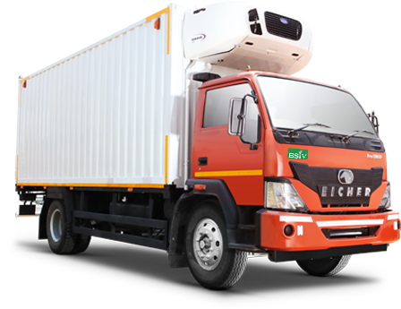 India's 1st Highly Fuel Efficient Pro Reefer Truck - Eicher Pro 1095 Xp (525x350), Png Download