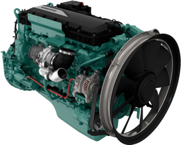 A2014 0041 - Volvo Tad852ve (580x299), Png Download