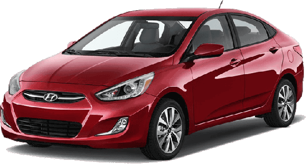 2013 Hyundai Accent Rental Offer In Karama - Hyundai Accent 2017 Png (600x323), Png Download