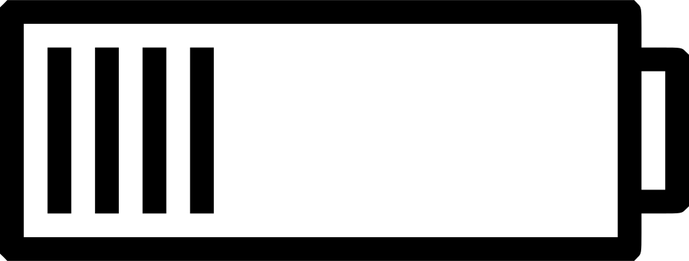 Mobile Laptop Battery Empty Low Danger Denote Signal - Laptop (980x372), Png Download