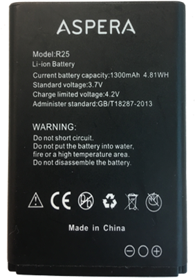 Aspera R25 Battery - Mobile Phone (400x400), Png Download