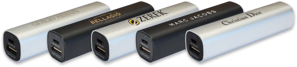 Vegas Power Bank Mobile Battery Charger - Battery Charger (998x270), Png Download