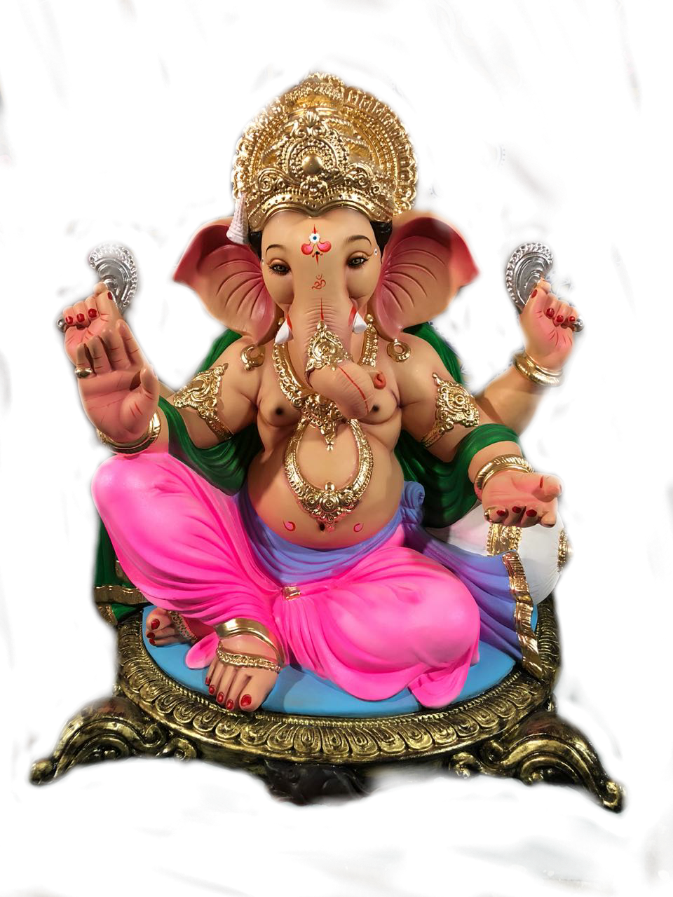 Ganpati Bappa - Illustration (960x1280), Png Download