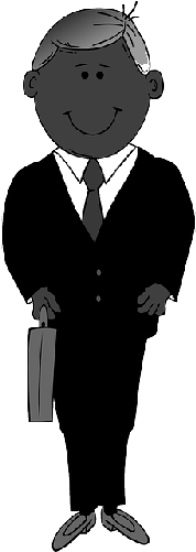 Mb Image/png - Mann Im Anzug Clipart (250x500), Png Download