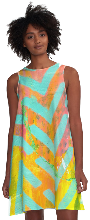 Picture - Redbubble Mother Of The Bride A-line Dress (789x730), Png Download