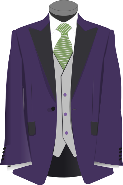 Suit Jacket Clipart (396x592), Png Download