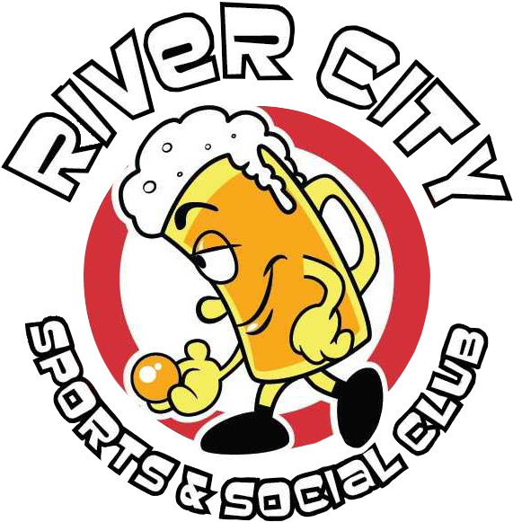 Bowling - Beer League Softball Logo (628x628), Png Download