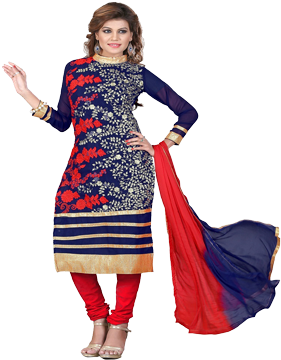 Semi Stitched Kameez Sell Xg Surat Id - Sellxg (300x400), Png Download