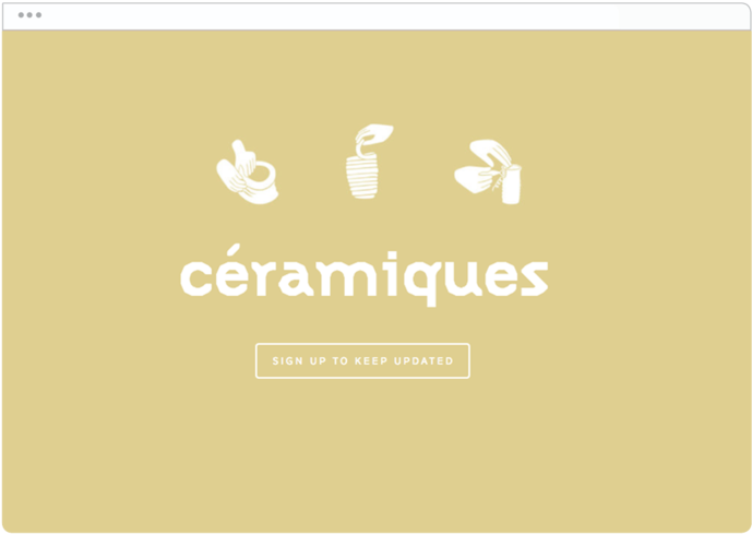 Ceramiques Website Development And Design - Graphic Design (1000x698), Png Download