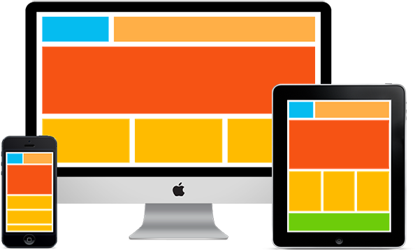 Web Development - Responsive Web Design (800x356), Png Download