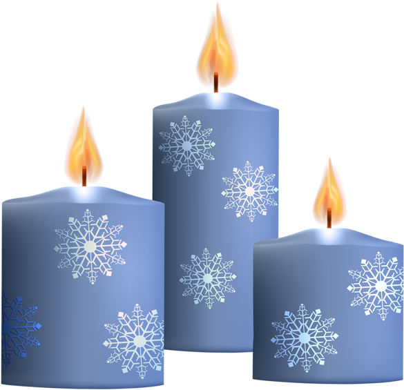 Winter Transparent Png Clip - Winter Candle Clipart (600x568), Png Download