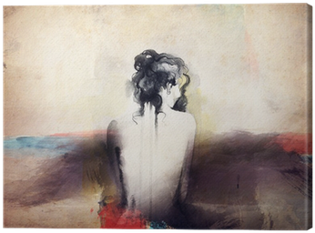 Woman Portrait - Bare: Poems By Hansikha Vohra (400x400), Png Download