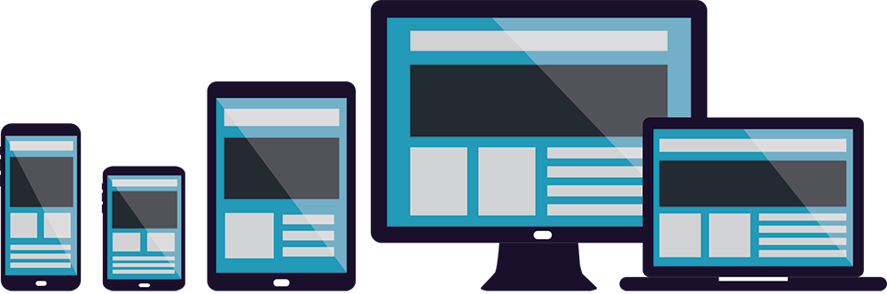 What Is Responsive Web Design - Responsive Web Design Png (1000x332), Png Download