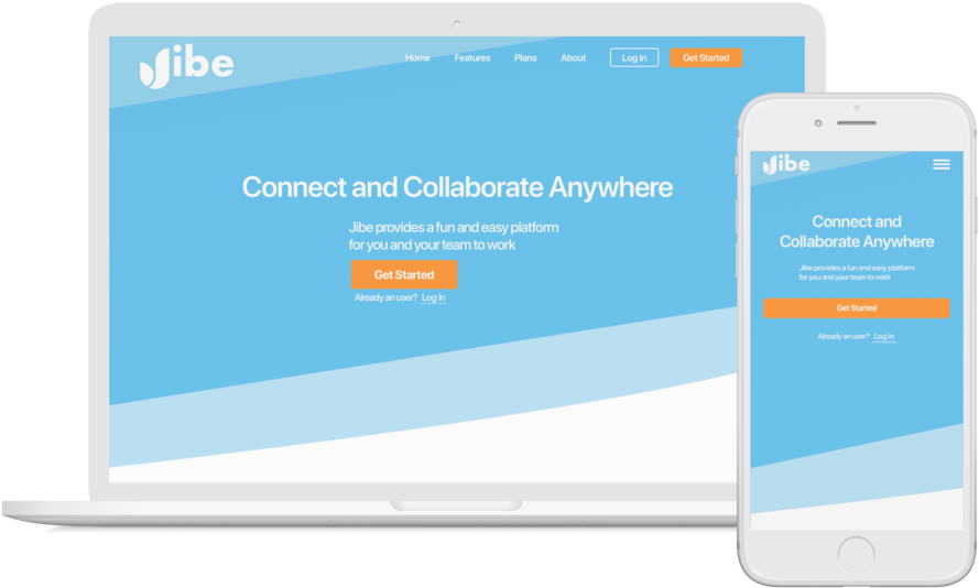 Responsive Website Page - Portable Network Graphics (1000x702), Png Download