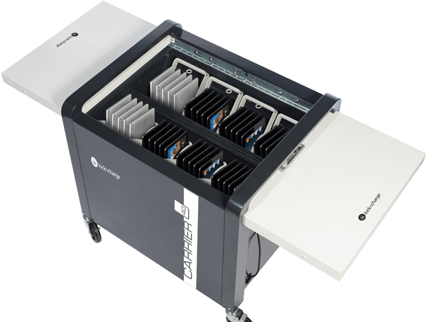 With A Wide Selection Of Highly-durable Tablet Charging - Carrier 40 Cart (600x500), Png Download