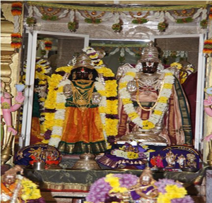 Temple Idol - Ashtalakshmi Temple, Chennai (737x414), Png Download