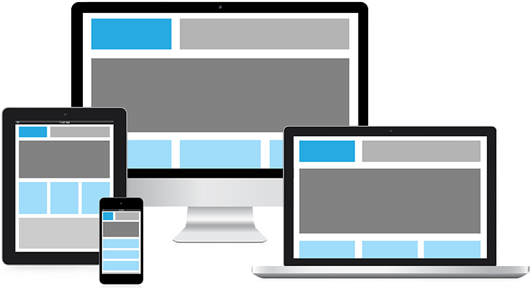 Mobile Responsive Website Design - Responsive Website (800x450), Png Download