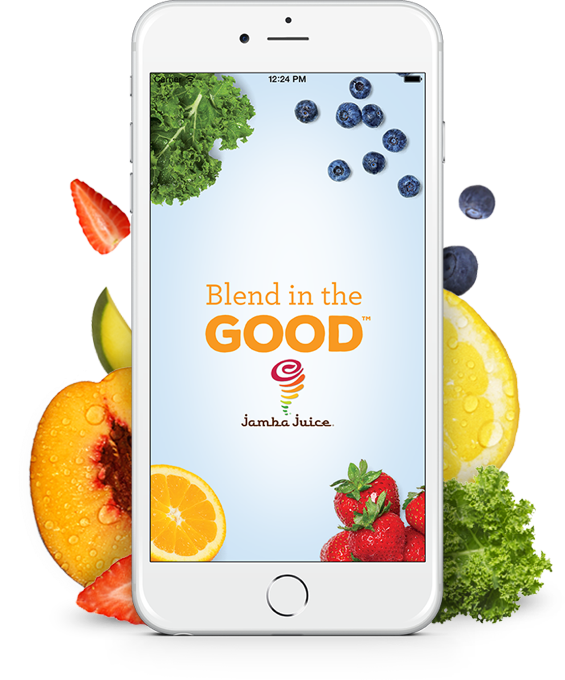 The Jamba App Has Been Downloaded Thousands Of Times - Jamba Juice App (565x680), Png Download