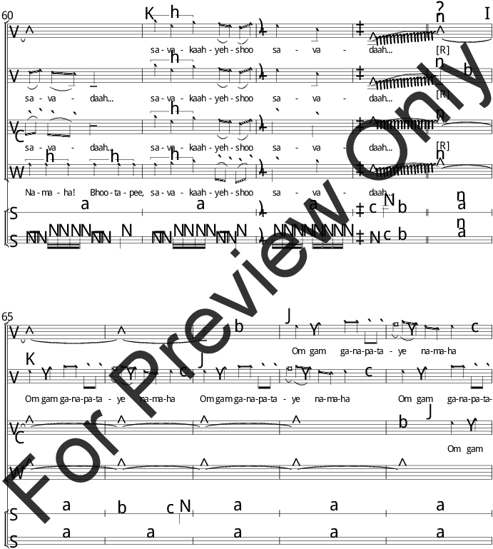 Ganesh Mantra Thumbnail - Music Sheet For Living Waters Keith And Kristyn Getty (816x1056), Png Download