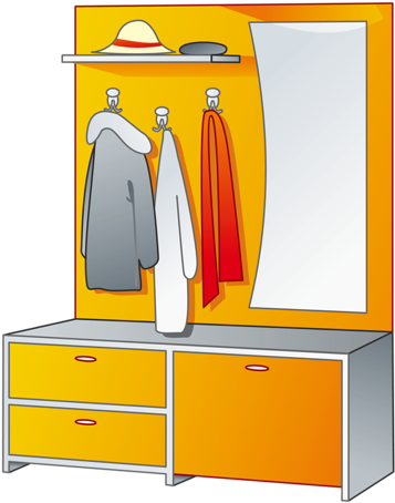 Furniture - Clip Art (399x500), Png Download