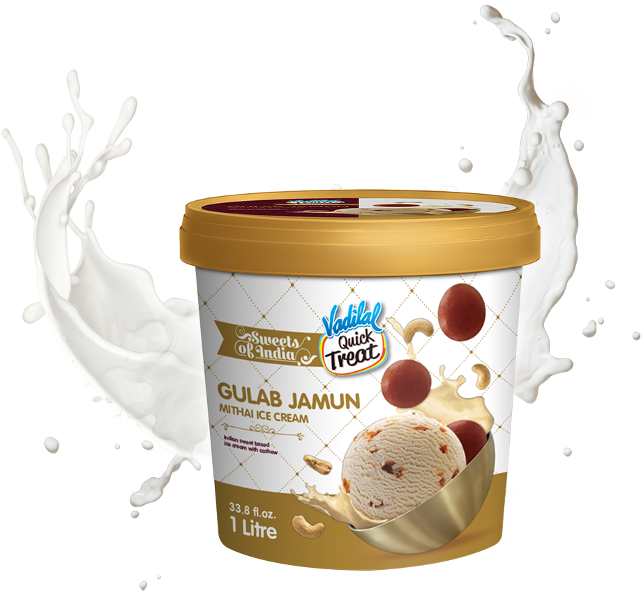 Vadilal Gulab Jamun Ice Cream (1041x981), Png Download