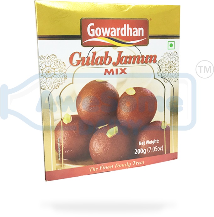 Awesome Dairy Gowardhar Gulab Jaman 250 Image2 - Gowardhan Gulab Jamun Mix 200gms (800x800), Png Download