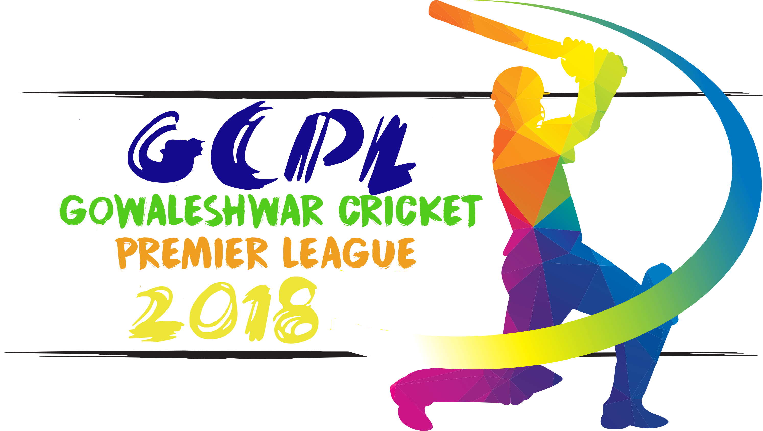 Match Clipart Cricket Man - Cricket Premier League Logo (2988x1688), Png Download