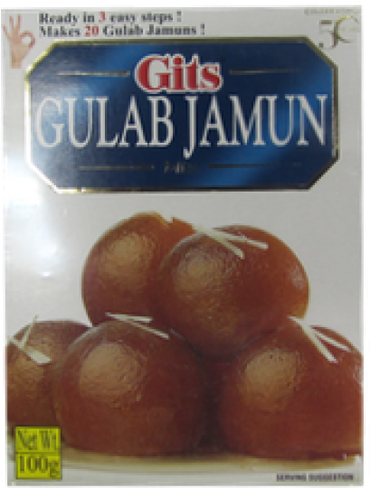 Gits Gulab Jamun Powder (750x750), Png Download