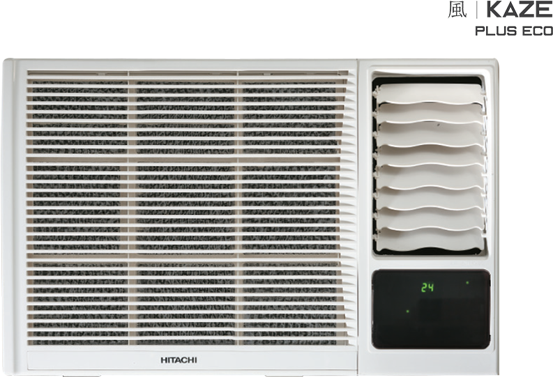 Window Air Conditioners - Hitachi Raw312kxdai (1000x778), Png Download
