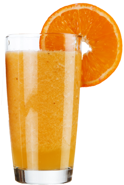 Glass Of Orange Juice - Orange Smoothies Png (450x450), Png Download