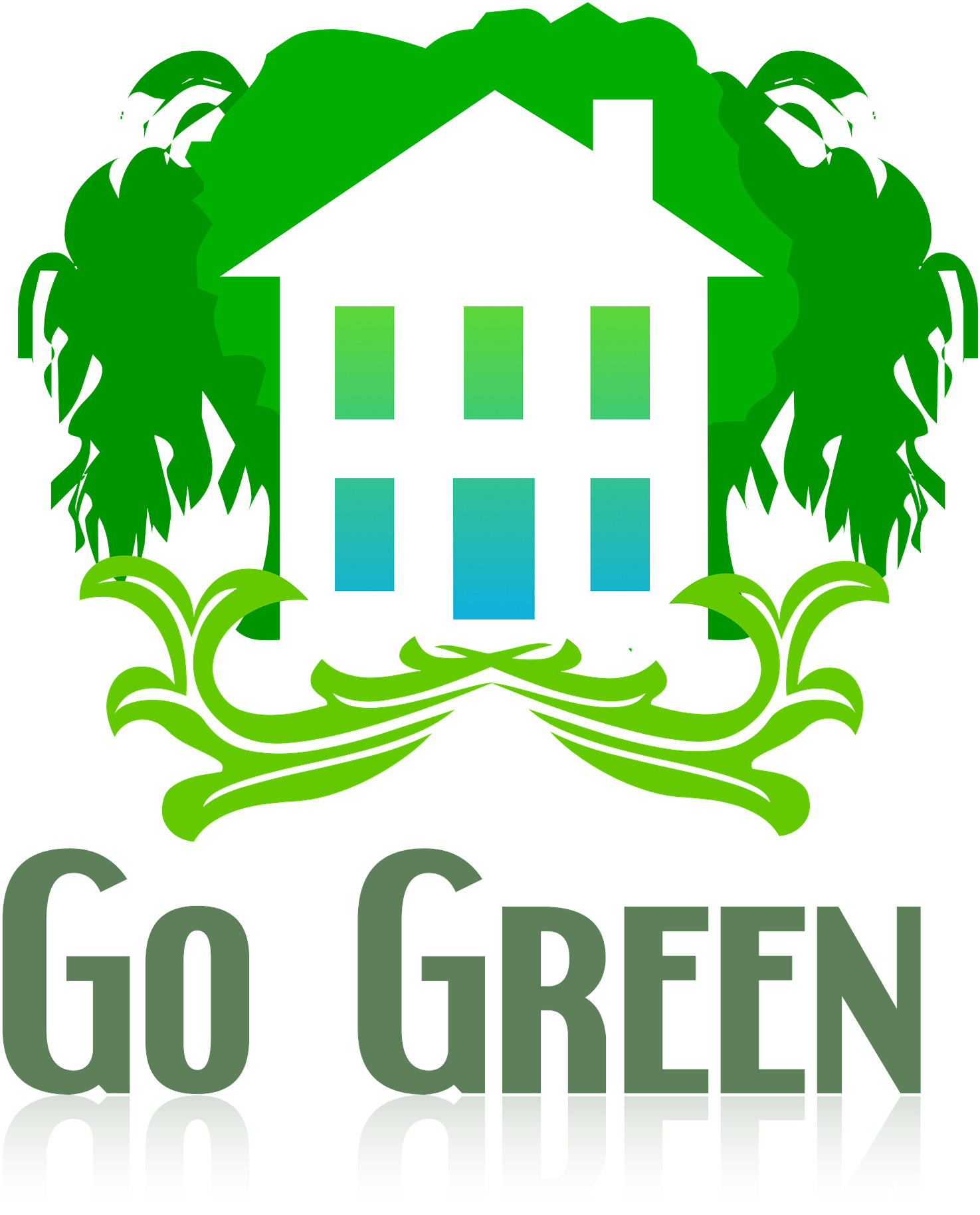 The Green Industry's Best-kept Secret - Green Building Clip Art Png (1655x1920), Png Download